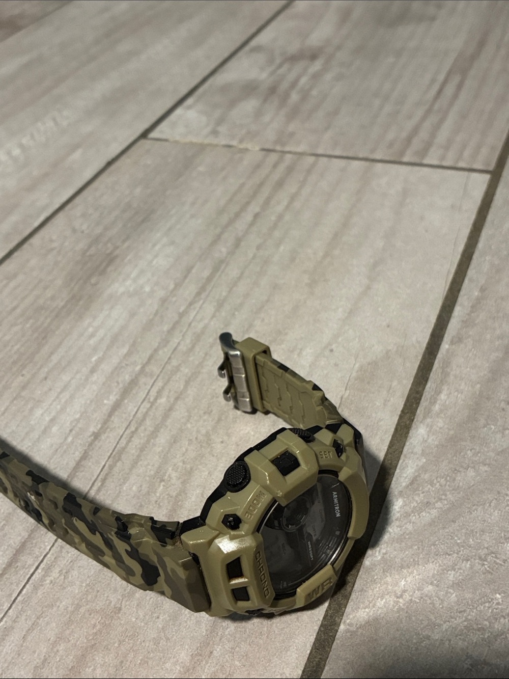 Armitron Men's Camouflage Green Digital Sport Watch